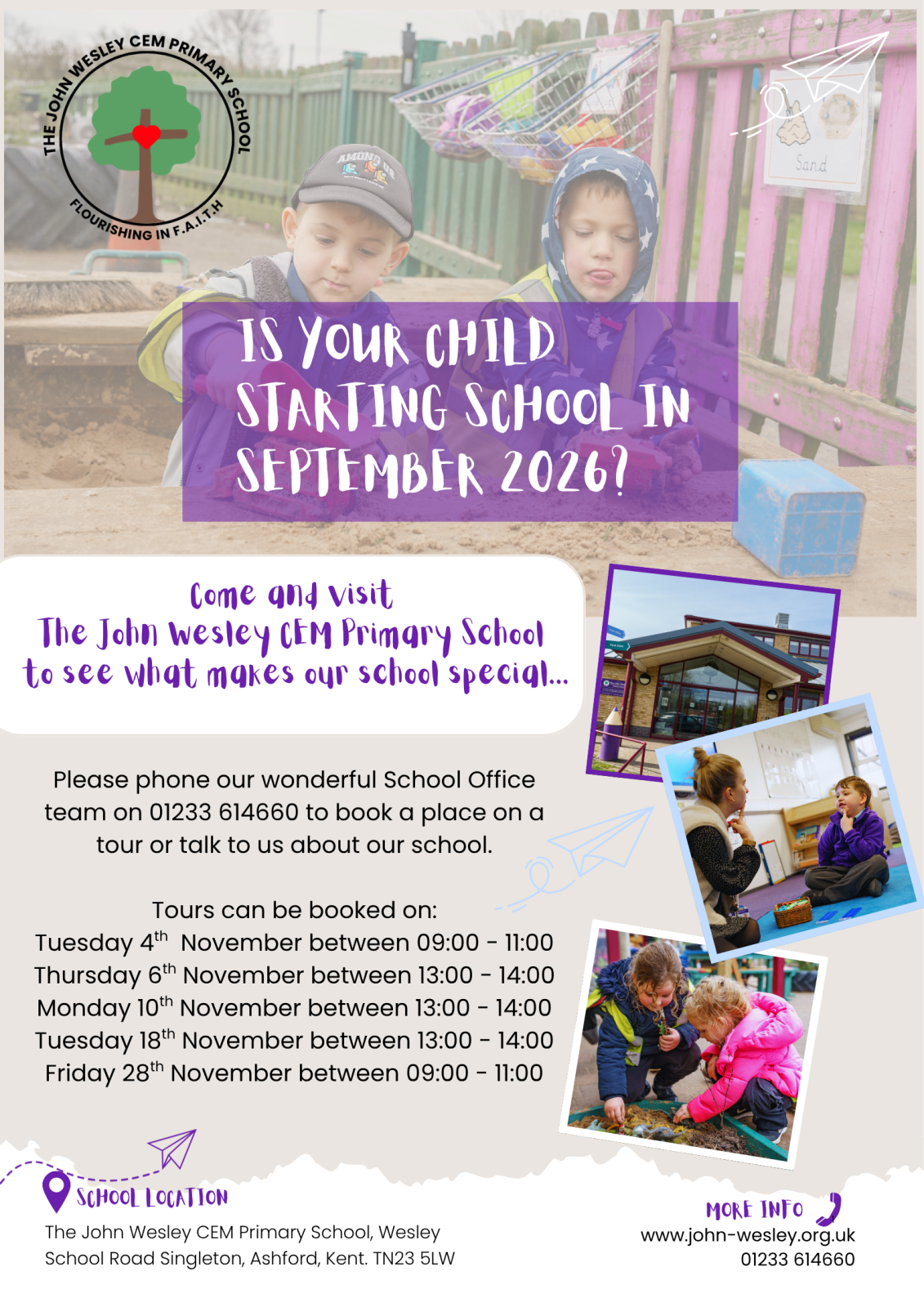 Is your child starting school in September 2026? Is your child starting school in September 2026?